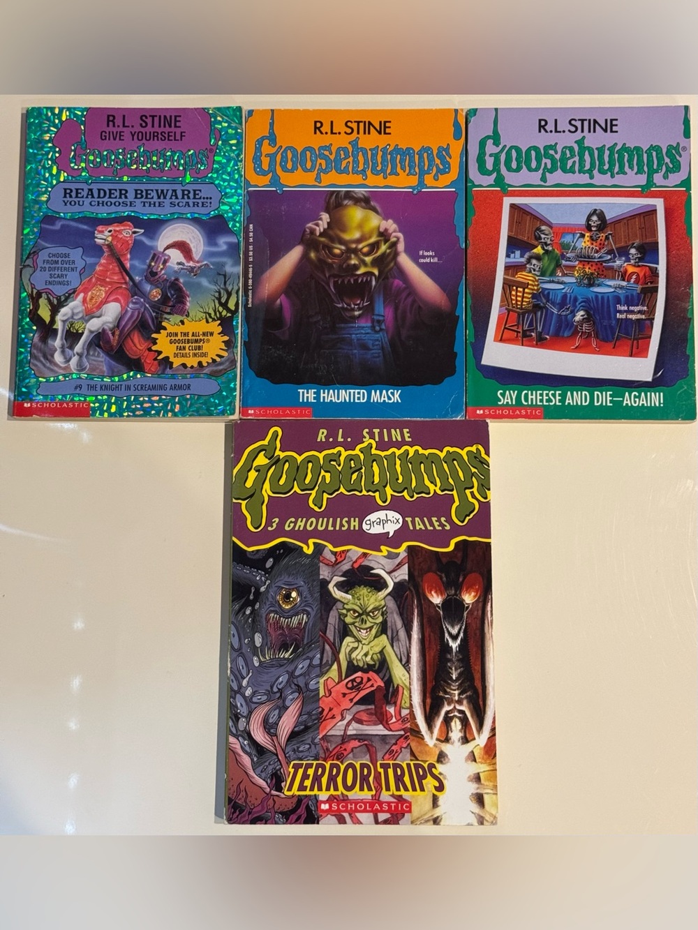 Lot of 19 Vintage 1990’s R.L. Stine Goosebumps Book Collection NO DUPES - Picture 7 of 16
